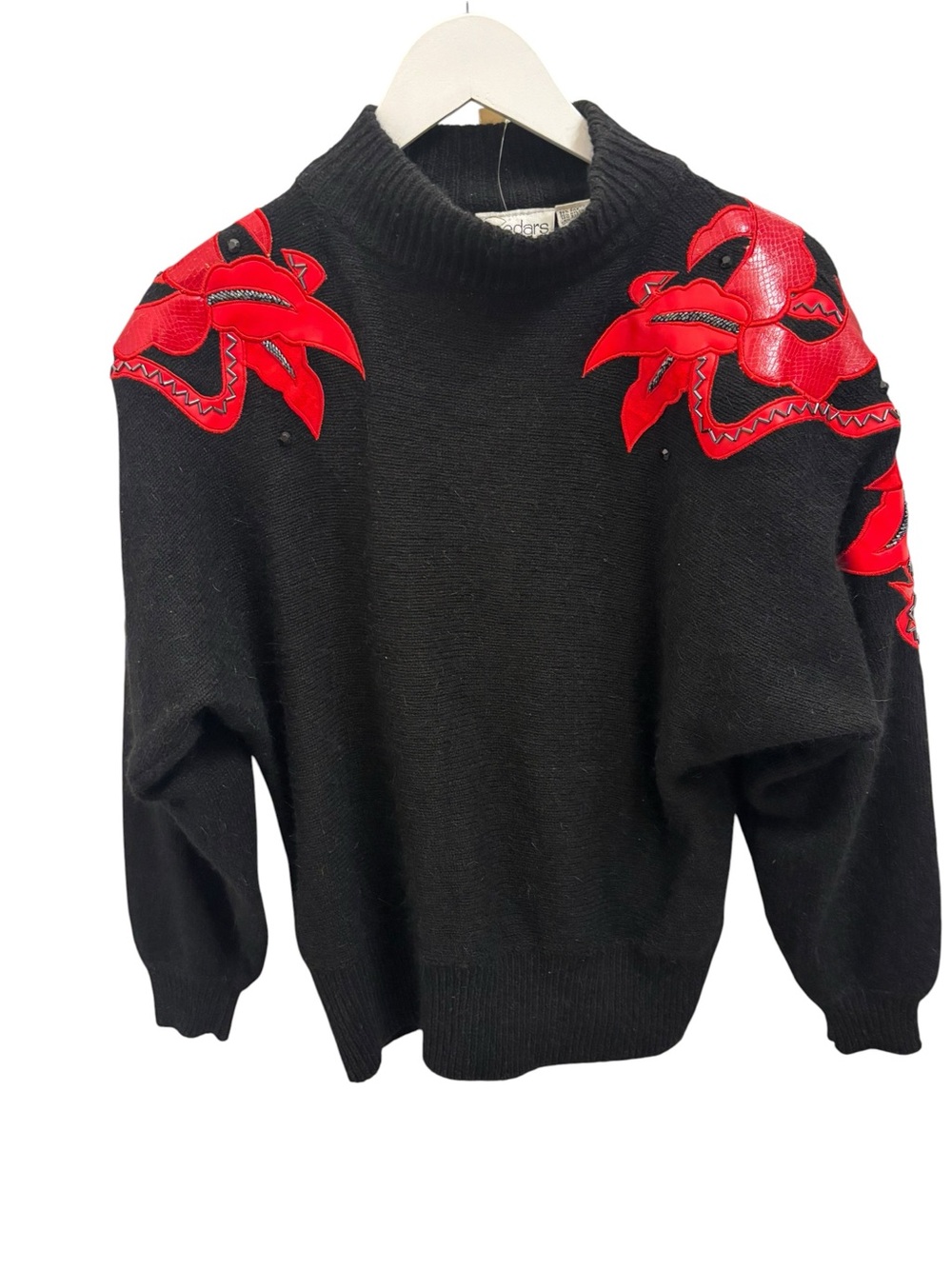 Vintage Cedars Black Silk/Angora Sweater ❤️
